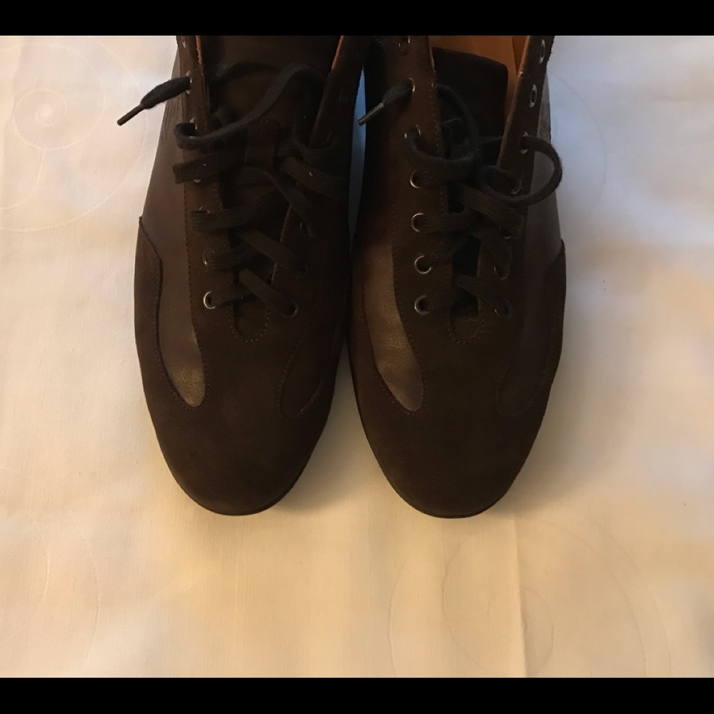Bally Brown Suede& Leather Sneaker - Picture 12 of 13